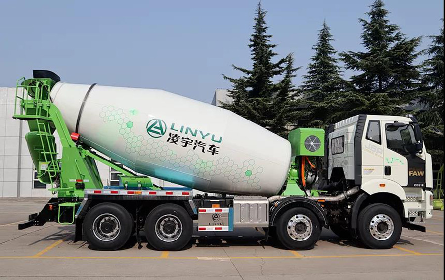 凌宇全新混动搅拌车