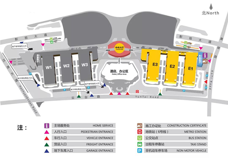 2021徐交会总平面图